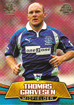 Thomas Gravesen Everton 2002 Topps Premier Gold #E5